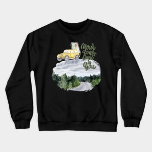 Ready for new adventure time love travel Explore the world holidays vacation Crewneck Sweatshirt